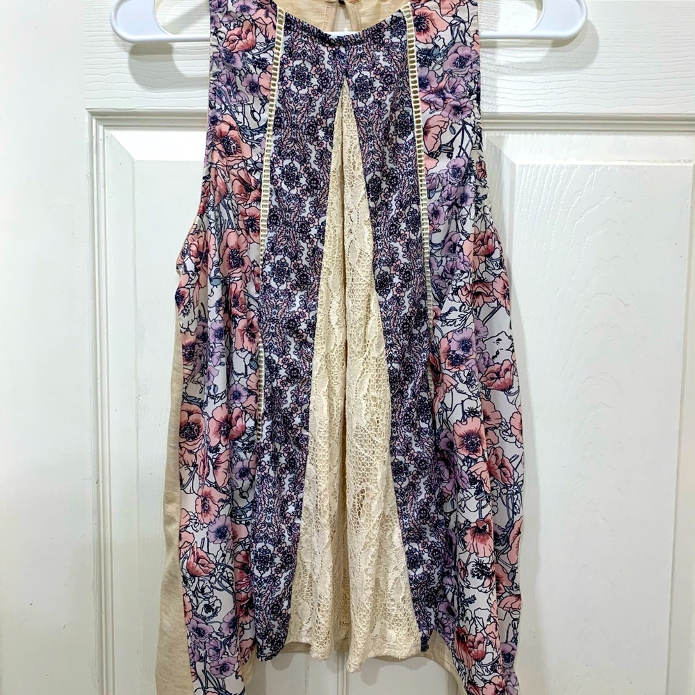 Floral tank XL